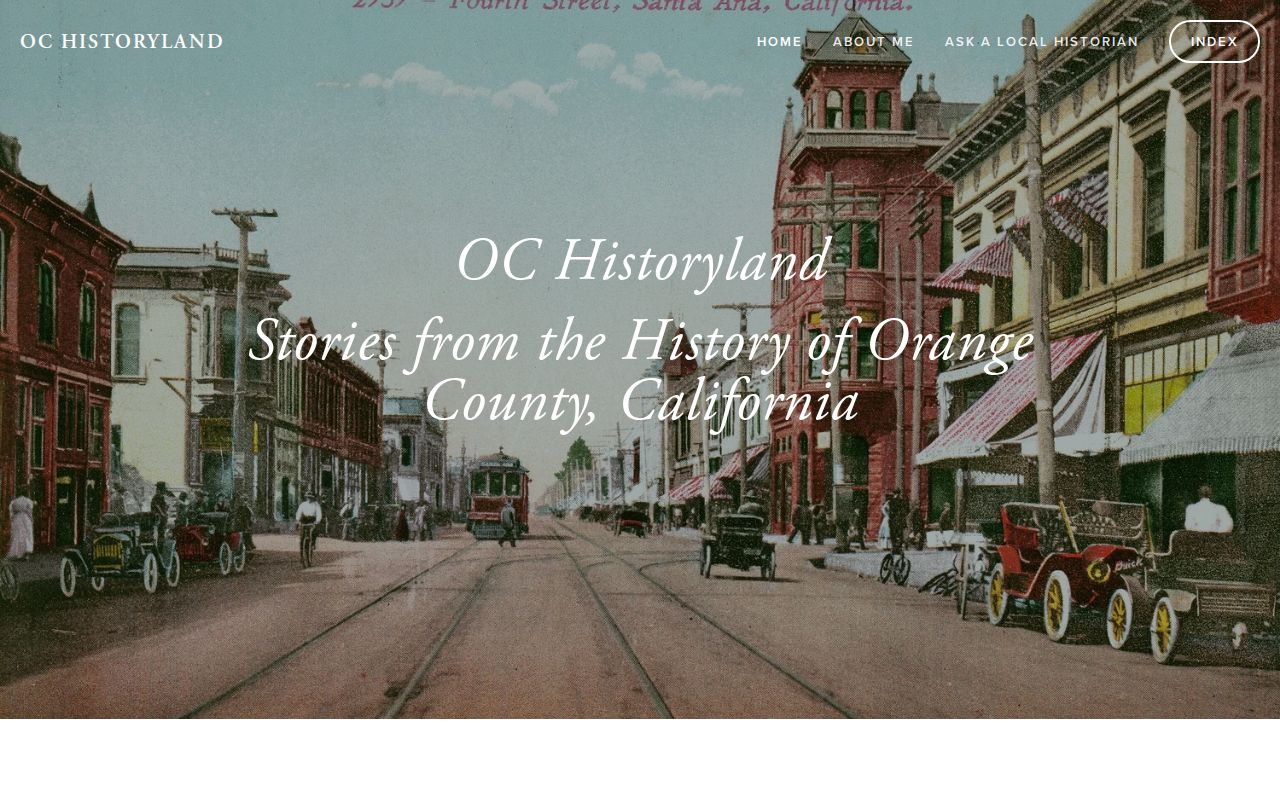 Buena Park city directory Orange County Historical Society research