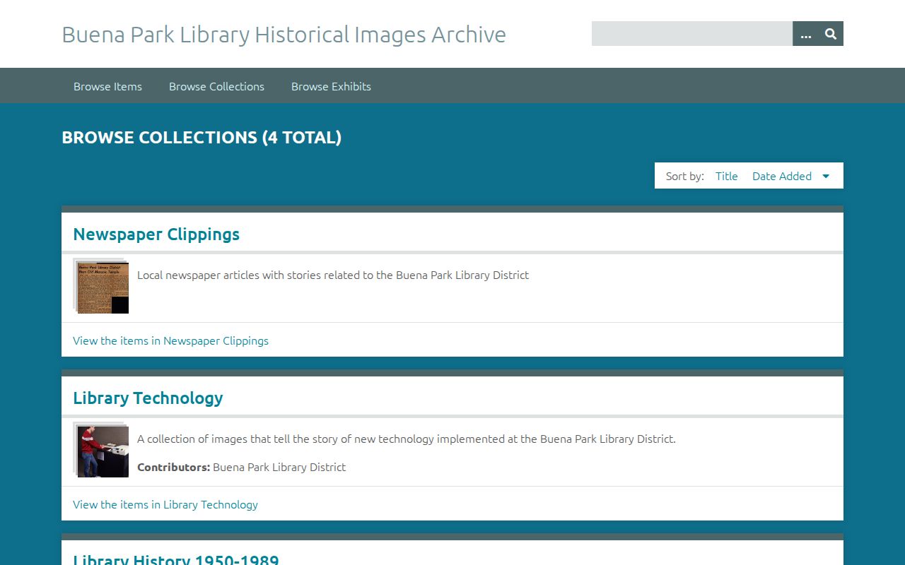 Buena Park city directory Historical Images Archive